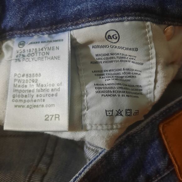 AG Countour 360 Ex-boyfriend Slim Slouchy Slim Womens Jeans Size 27R - Picture 6 of 7